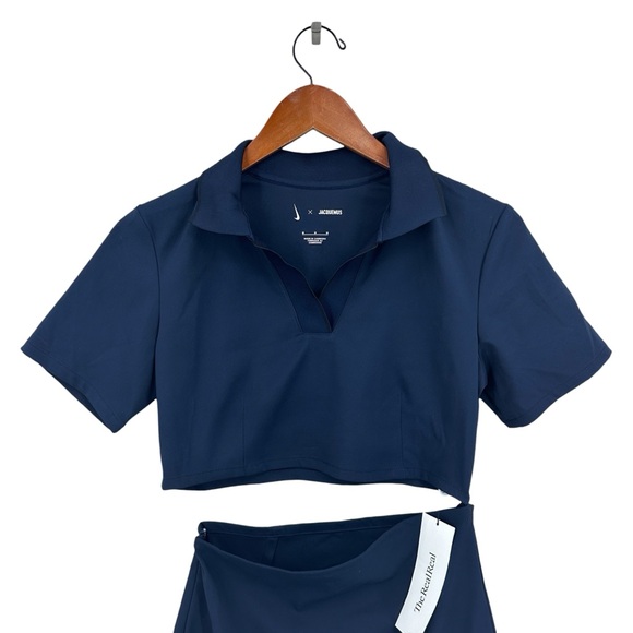 NIKE x JACQUEMUS LA Robe Polo Dress Blue NIKE x JACQUEMUS LA Robe Polo Dress Blue